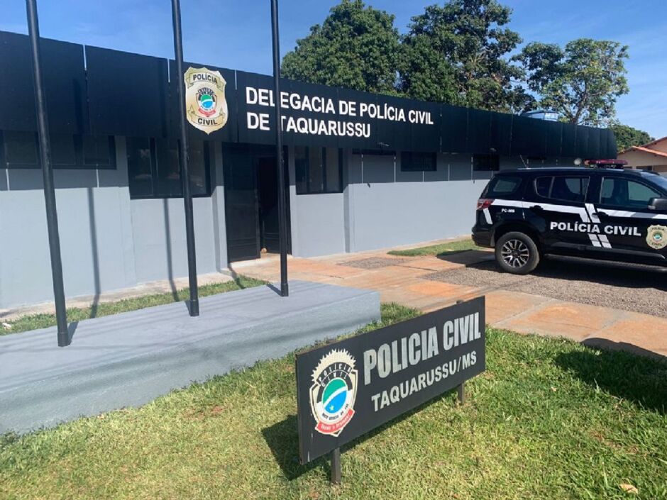 Pol&iacute;cia investiga o caso em Taquarussu