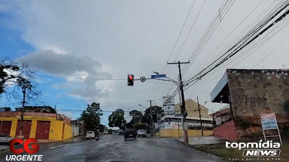 Chuva cai de forma moderada na região Central 