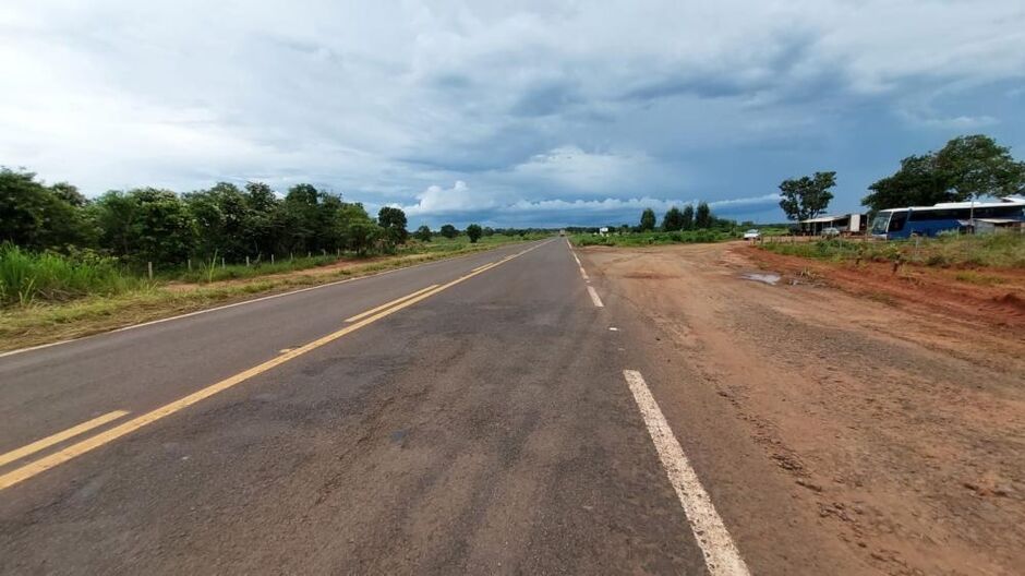 Assaltou ocorreu em um trecho da rodovia MS-040