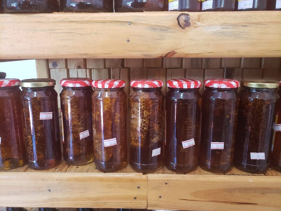 Mel foi apreendido durante a fiscalização