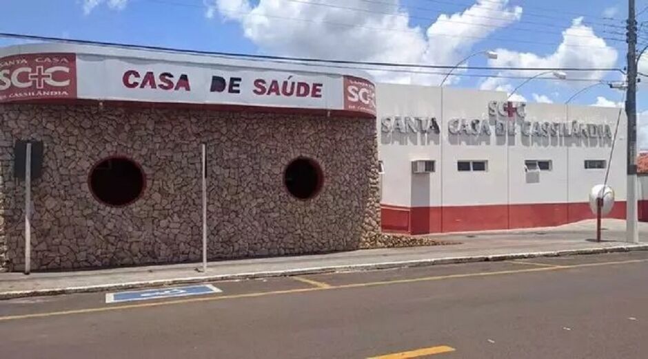 Homem foi encaminhado para Santa Casa de Cassilândia