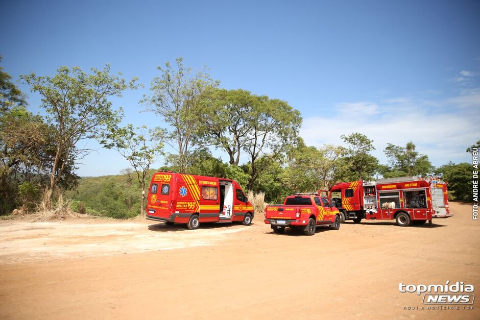 Polícia está no local