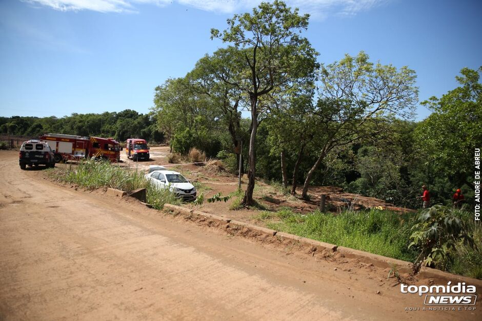 Polícia está no local