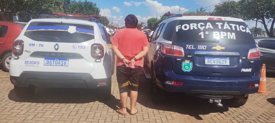 Homem foi preso pela Guarda Civil Metropolitana