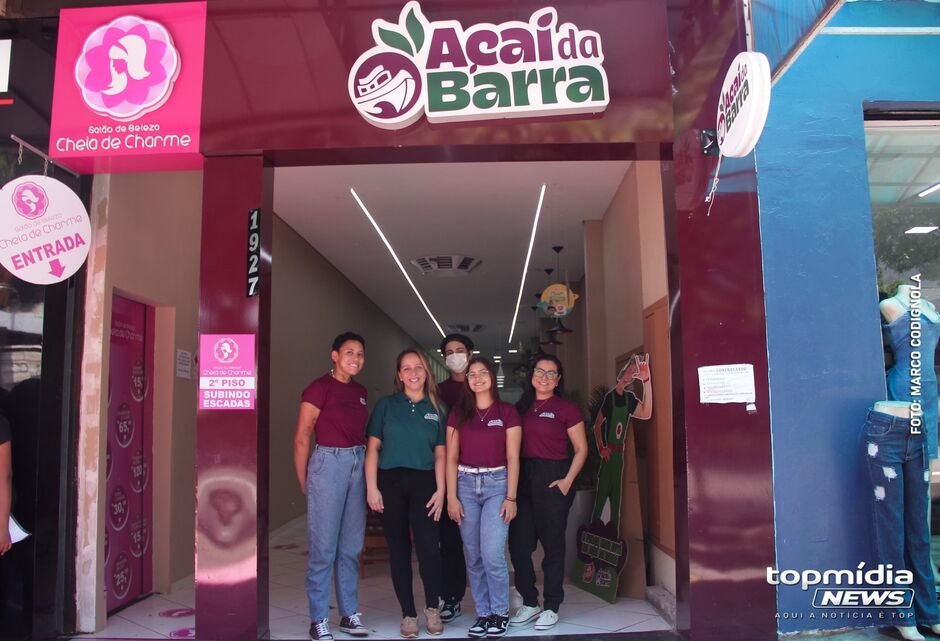 Açaí da Barra chegou à Cidade Morena para adoçar a boca dos campo-grandenses