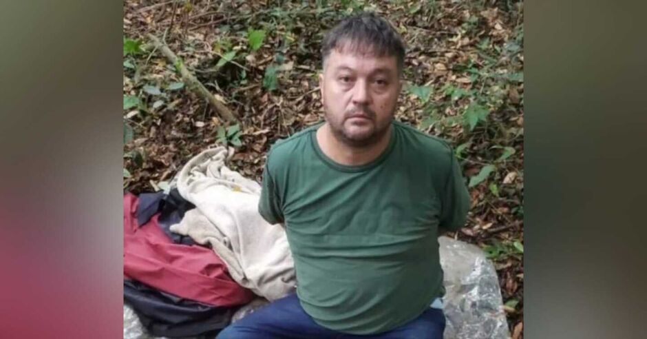 Fabio Dornaldo de Moraes Schultz, foi localizado e preso em uma região de mata perto de Coronel Sapucaia