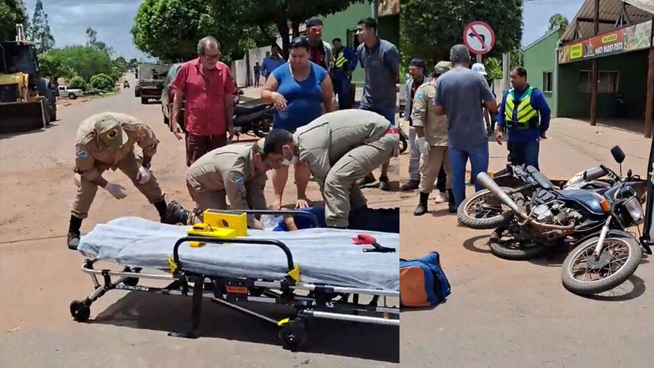 Vitimas foram encaminhadas ao hospital municipal da cidade