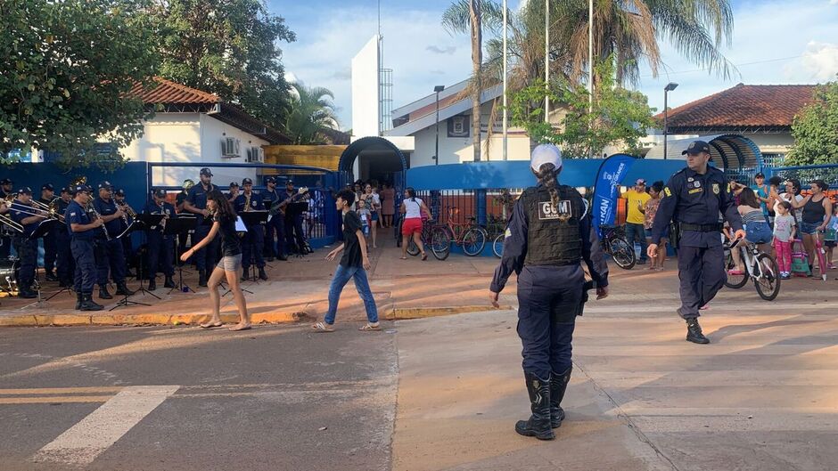 Criança participava de evento, quando passou mal e foi socorrida pela GCM