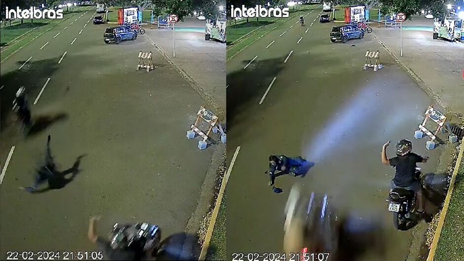 PM tentava controlar uma briga em frente ao Bioparque