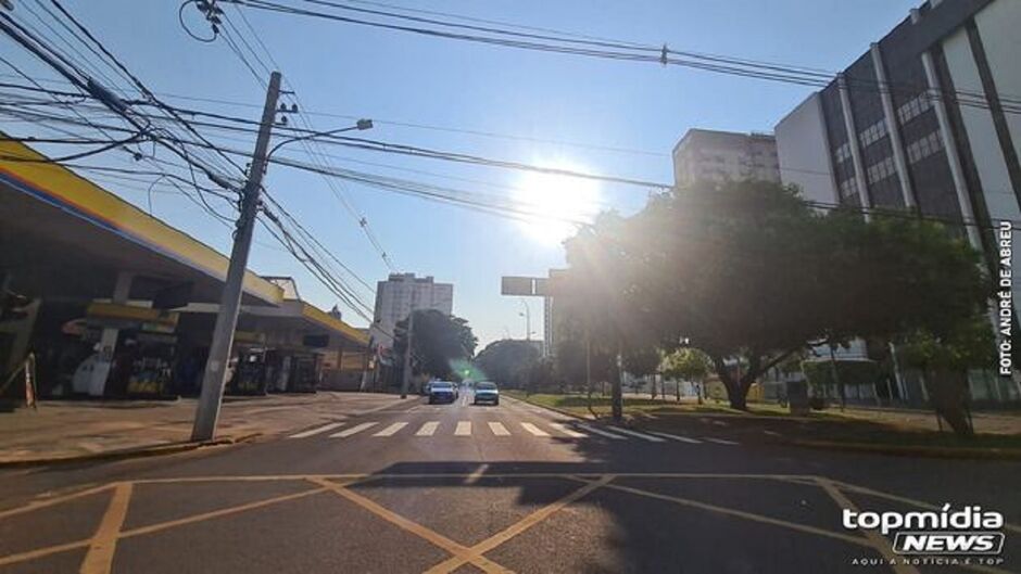 Apesar do calor, podem ocorrer chuvas no decorrer do dia