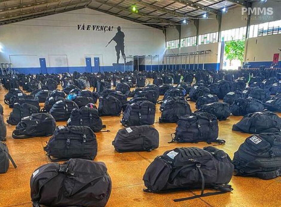 Militares est&atilde;o em forma&ccedil;&atilde;o na Academia da PM 