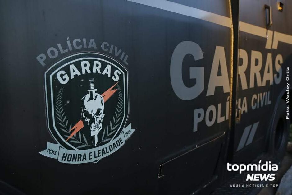 A operação foi realizada pelos policiais do Garras