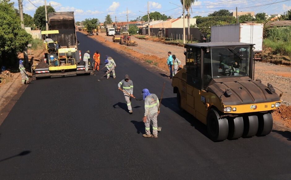 Obras avançam na região do Nova Campo Grande 