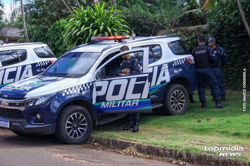 A Polícia Militar foi acionada e isolou a casa da subcomandante para a preservação do local