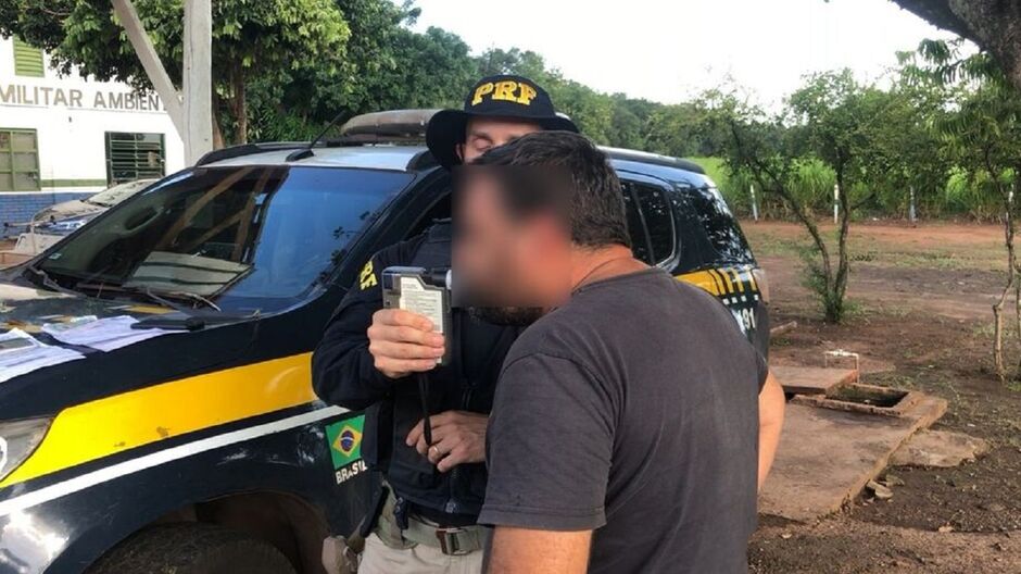 Motorista foi preso em flagrante na BR-262