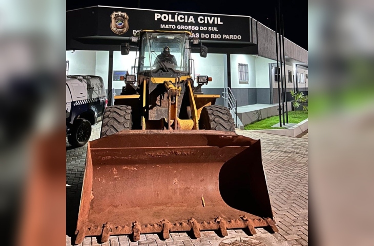 Ve&iacute;culo estava escondido no meio de um matagal 