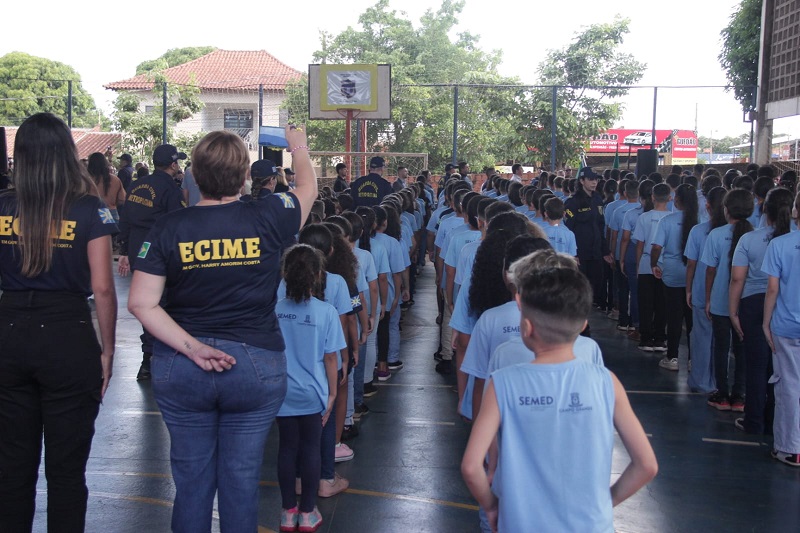 Alunos cantarão hino Nacional e de Campo Grande 