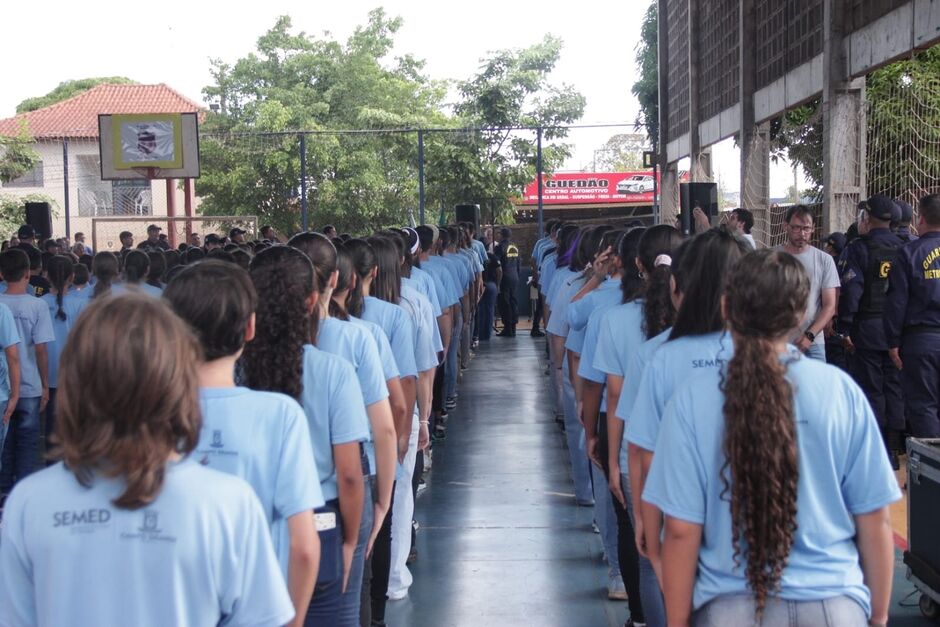 Alunos cantarão hino Nacional e de Campo Grande 