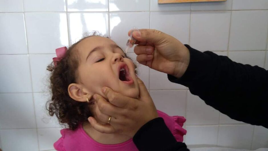 Esse ano, a Campanha Nacional de Vacinação contra a Poliomielite será realizada entre 27 de maio e 14 de junho