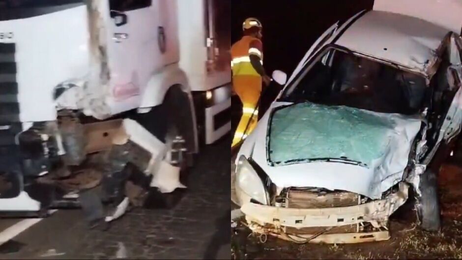 Ve&iacute;culo ficou completamente destru&iacute;do