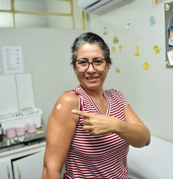 A abertura do Dia D aconteceu na USF Marab&aacute;, localizada na Regi&atilde;o Urbana do Prosa