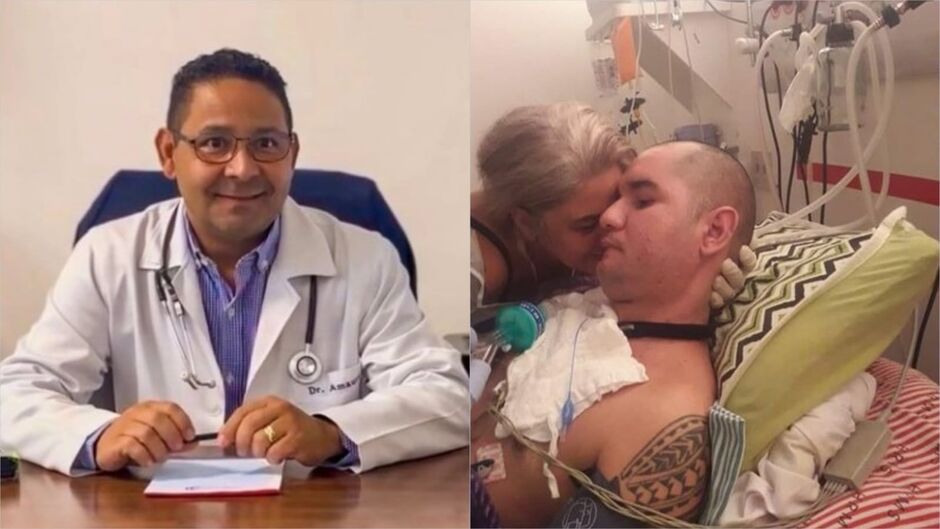 Médico oncologista Amauri Ferreira de Oliveira e Reinaldo, falecido em 2023