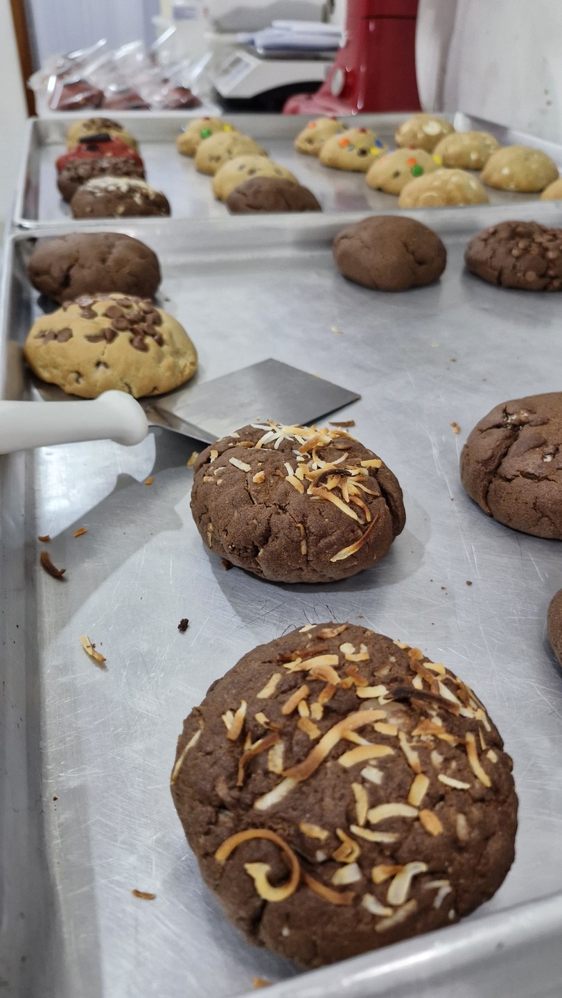 Cookies são quatro vezes maiores do que o normal