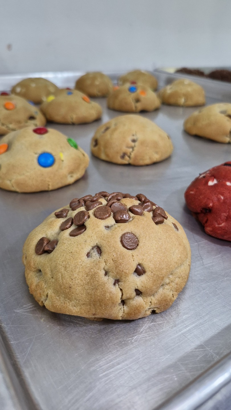 Cookies são quatro vezes maiores do que o normal