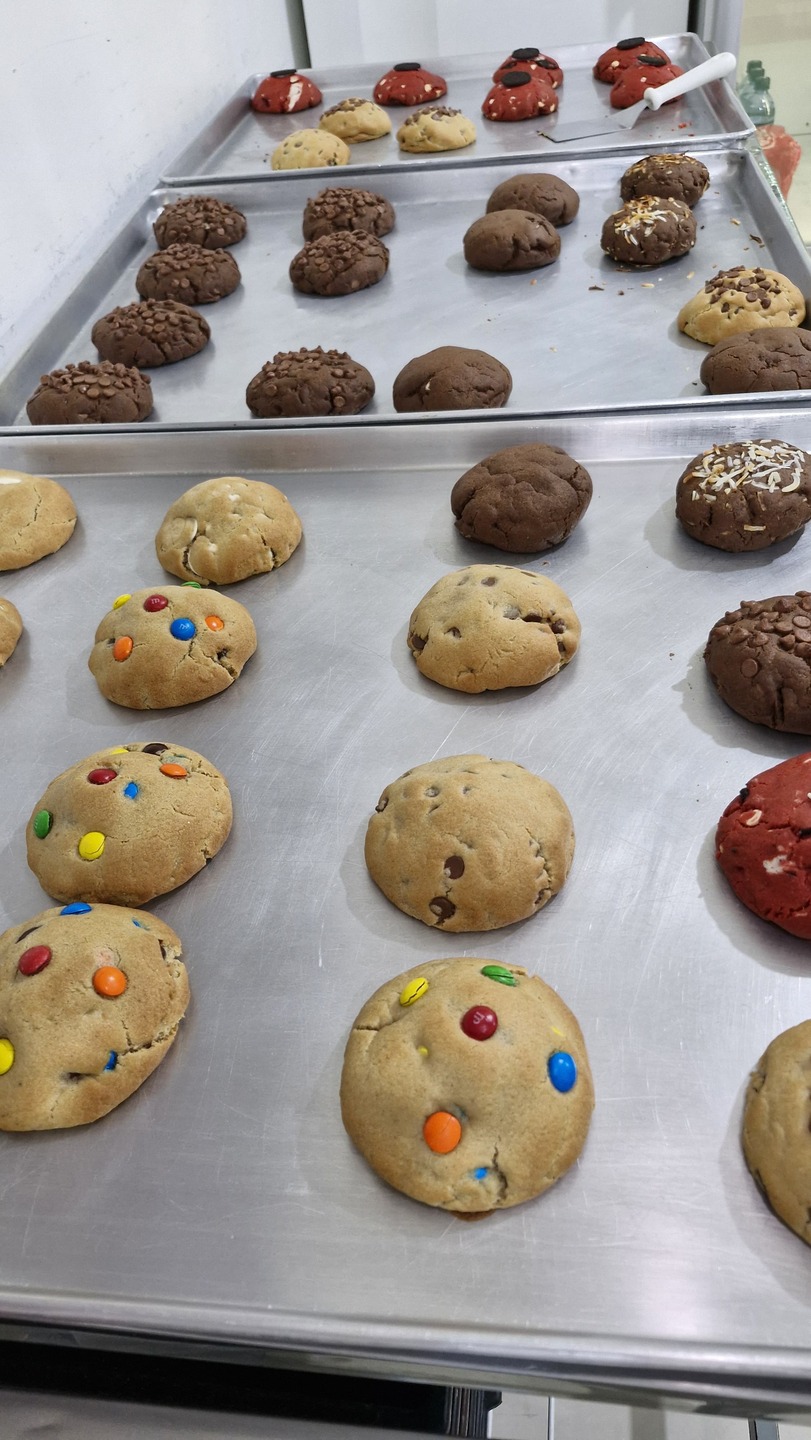 Cookies são quatro vezes maiores do que o normal