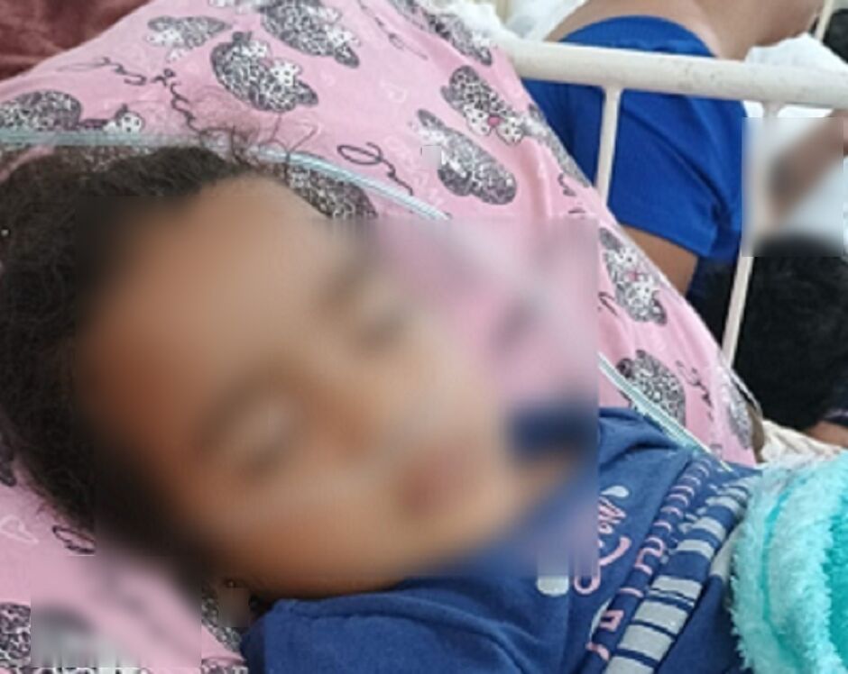Menina est&aacute; com pneumonia lobar 