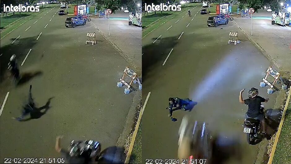 PM tentava controlar uma briga em frente ao Bioparque