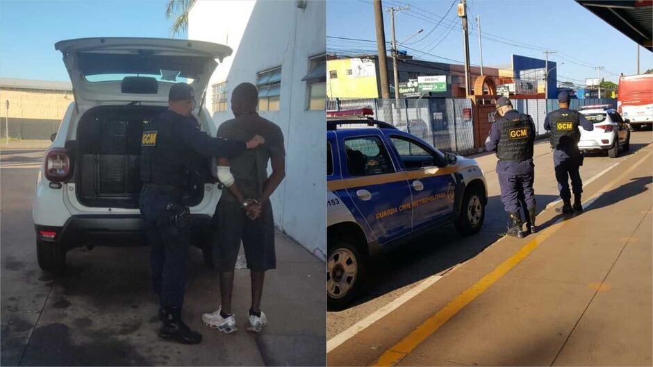 Homem é preso após mostrar fotos intimas a mulher dentro de ônibus coletivo em Campo Grande