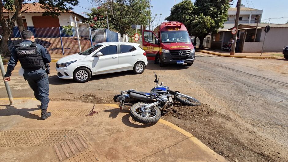 Batida ocorreu em cruzamento da Vila Planalto 