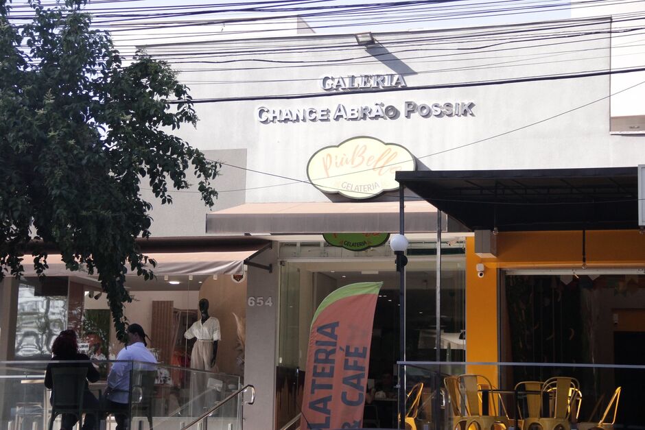 Tudo a ver com Paulo, o slogan da Più Bello é: 'O gelato que aquece o coração'