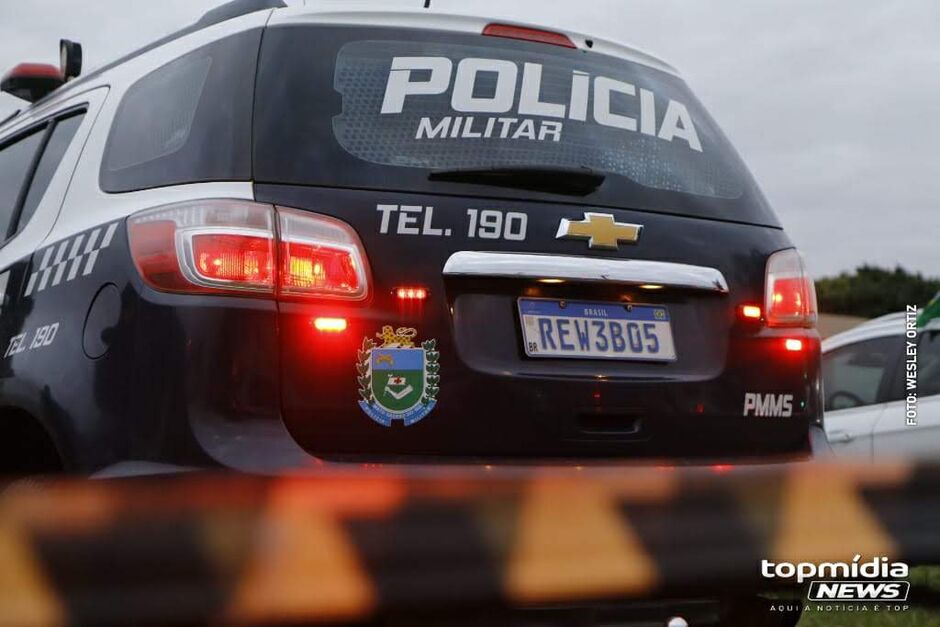 Polícia Militar realizou a prisão do suspeito