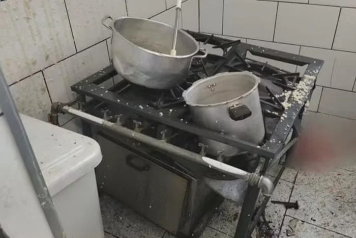 Panela de pressão explode em escola e vítima tem rosto dilacerado no Rio 