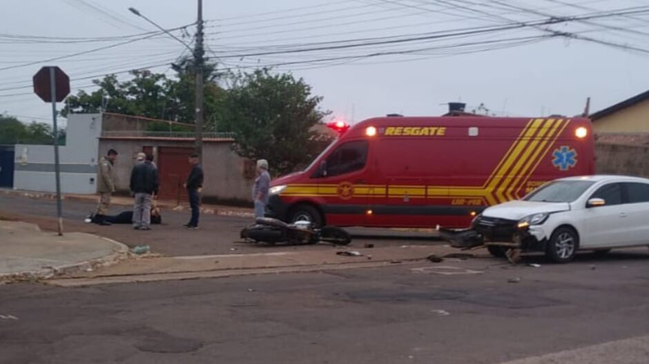 Moradores filmaram e acionaram o socorro