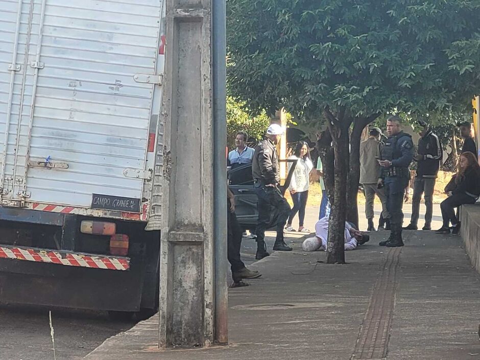 Idoso foi detido ap&oacute;s showzinho