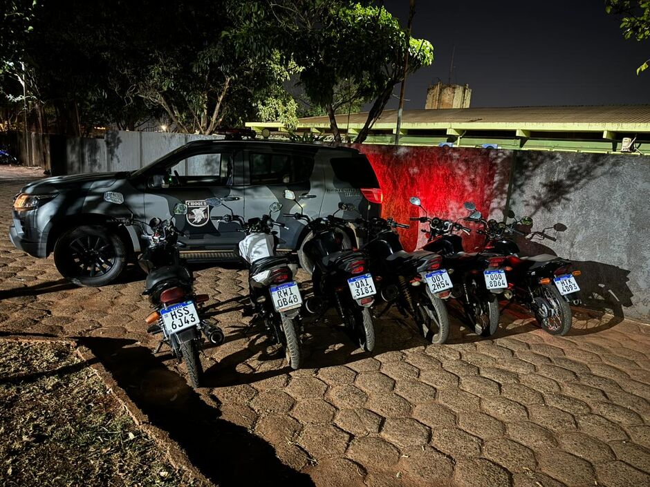 Grupo envolvido com furto e receptação de motos é preso em Campo Grande