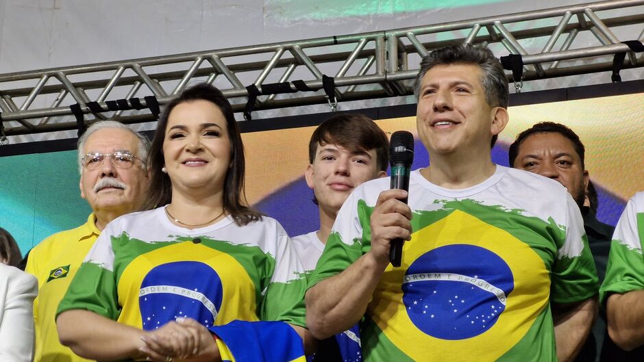 Adriane Lopes durante lançamento da pré-candidatura 