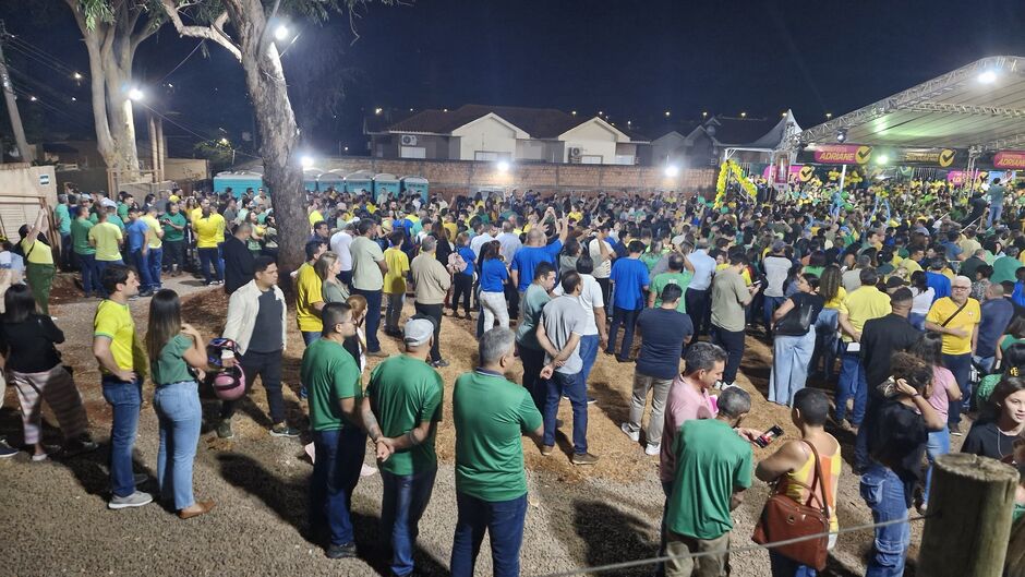 Adriane Lopes durante lançamento da pré-candidatura 