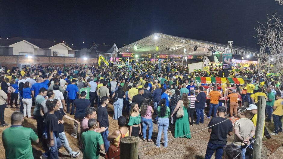 Adriane Lopes durante lançamento da pré-candidatura 