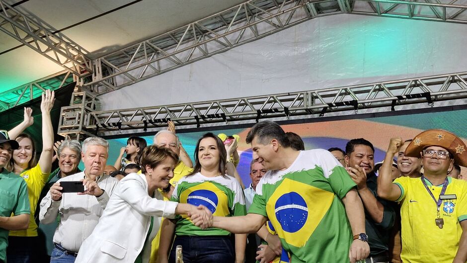 Adriane Lopes durante lançamento da pré-candidatura 