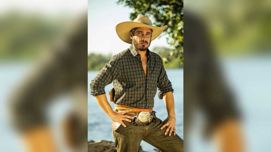 Thommy Schiavo como o peão Zoinho, em 'Pantanal'