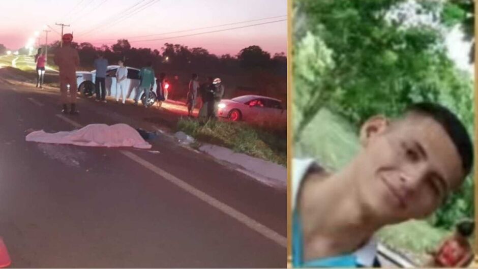 A vítima morreu atropelada na BR-359