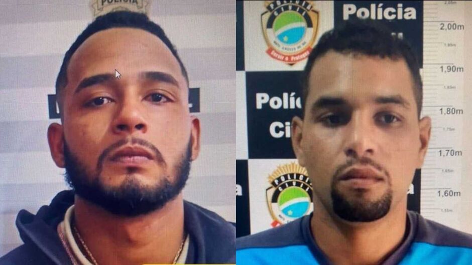 Luiz Antônio Taques da Silva e João Vitor Vitoy estão foragidos