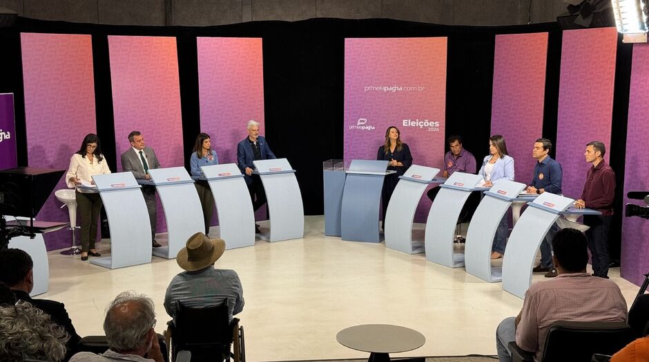 Debate ocorreu na noite de ontem