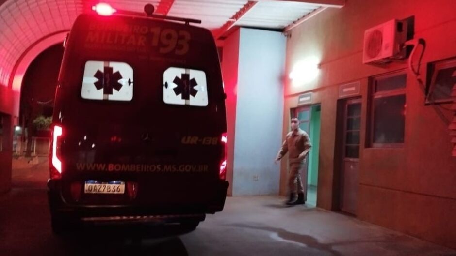 Homem foi levado ao Hospital Regional de Nova Andradina