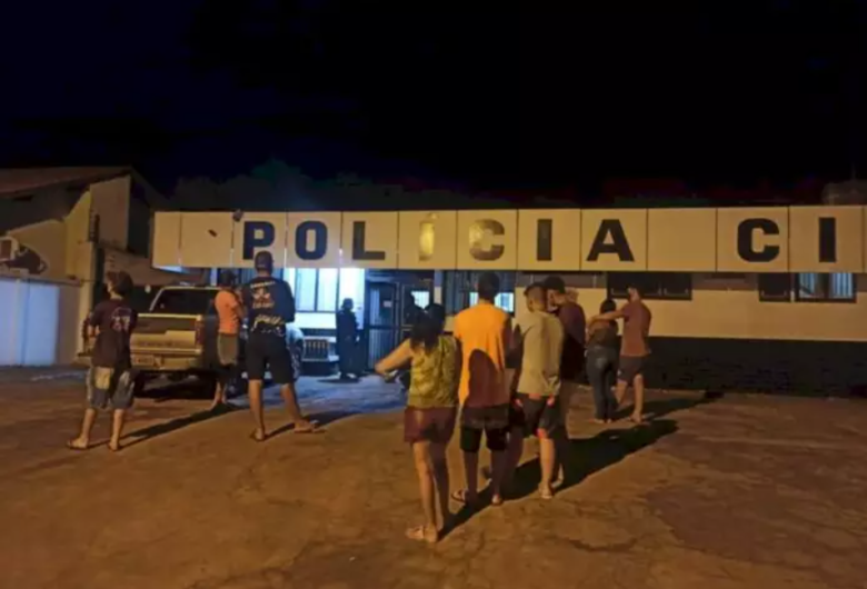 A ocorrência foi registrada como tentativa de homicídio