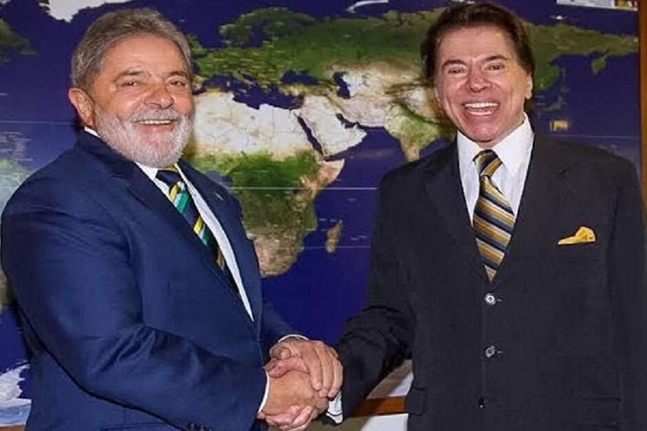 Presidente Lula e Silvio Santos